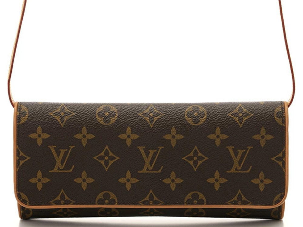 LOUIS VUITTON Pochette Twin Shoulder Bag Monogram